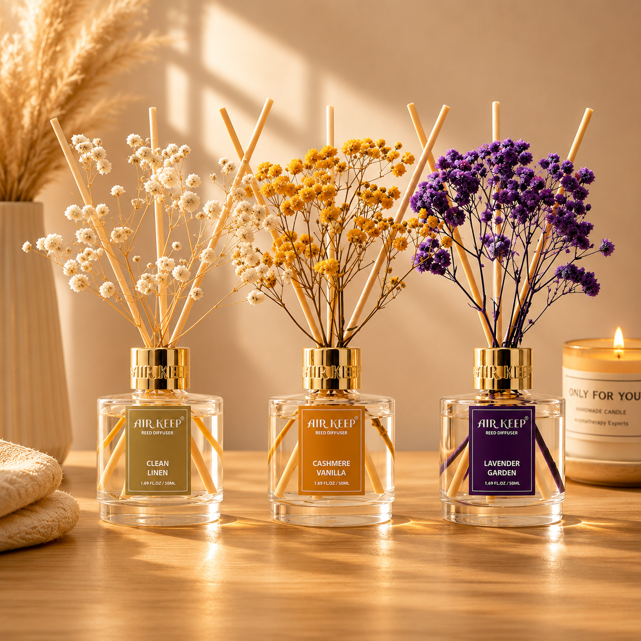 Reed Diffuser Set