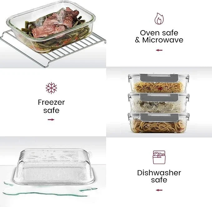 Glass Storage Set