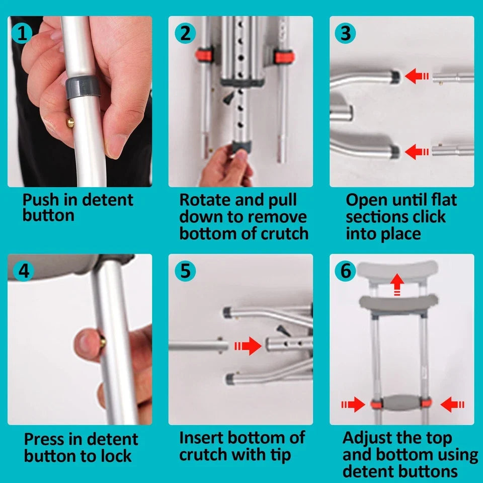 Adjustable Crutches